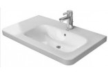  Umywalka meblowa, Duravit DuraStyle, 800x480 mm, 3- otworowa ,komora z prawej strony, Biały Alpin- sanitbuy.pl