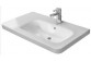  Umywalka meblowa, Duravit DuraStyle, 800x480 mm, 3- otworowa ,komora z prawej strony, Biały Alpin- sanitbuy.pl