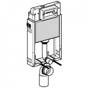 System podtynkowy Geberit Kombifix Basic H108 do WC, UP100, Delta- sanitbuy.pl