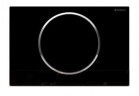 Кнопка Geberit Sigma 10 смывной фронтальный для смывных бачков скрытого монтажа UP320- чёрный/хром/чёрный