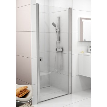 Drzwi wnękowe CSD1-90 Ravak Chrome jednoelementowe, połysk + transparent- sanitbuy.pl