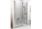 Drzwi wnękowe CSD2-120 Ravak Chrome dwuelementowe satyna + transparent- sanitbuy.pl