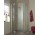 Двери маятниковые Kermi Filia XP 1-распашные с неподвижной стенкой, otwierane w prawo, szer. 100 cm, wys. 200 cm, профиль серебряный, стекло прозрачные z KermiClean 