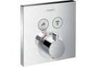 Смеситель термостатическая Hansgrohe ShowerSelect, скрытая dla 2 odbiorników, внешний элемент, хром