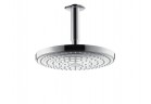 Верхний душ/ Душевая лейка Hansgrohe Raindance Select S 240 2 jet, с держателем sufitowym 100 mm, DN 15, диаметр 243 mm, белый/хром
