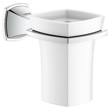 Uchwyt z kubkiem ceramicznym Grohe Grandera - sanitbuy.pl