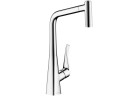 Смеситель кухонный Hansgrohe Metris z wyciągana изливом z przęłącznikiem