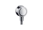 Przyłacze kątowe węża Hansgrohe Fixfit de Lux DN 15 - шлифованный никель