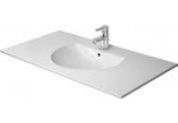 Раковина Duravit Darling New с тумбой с полкой под смеситель 83x55 cm, 3 - отверстия