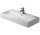 Раковина Duravit Vero шлифованная с полкой под смеситель, 1-отверстный, 100x47 cm, белая WonderGliss