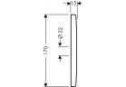 Плитка подвесная Hansgrohe