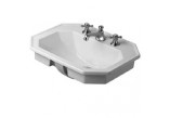 Umywalka Duravit 1930 Series blatowa 580x470 mm z 3 otworami na baterię- sanitbuy.pl