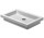 Раковина Duravit 2nd Floor на столешницу 58x42 cm, без отверстия с плёнкой WonderGliss.