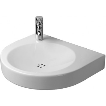 Umywalka Duravit Architec wisząca 575x520 mm , bez otworu- sanitbuy.pl