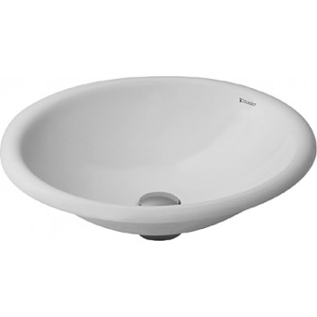 Umywalka Duravit Architec nablatowa śr. 450 mm, bez otworu- sanitbuy.pl