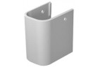 Полупьедестал для раковины Duravit Happy D. белый