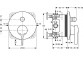 Bateria wannowa Ideal Standard Melange podtynkowa, element zewnętrzny- sanitbuy.pl