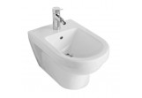 Bidet Villeroy & Boch O.Novo 36x56 cm, подвесной, Белый Alpin Ceramicplus, 1-otworowy, z переливом