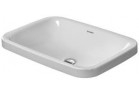 Накладная раковина, Duravit DuraStyle, 60x43 cm, без отверстия под смеситель, Белый Alpin WonderGliss