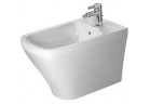 Биде напольное, Duravit DuraStyle, 370x570 mm, 1-otworowy, Белый Alpin WonderGliss