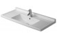 Umywalka Duravit Starck 3 z blatem ceramicznym, 850x485 mm- sanitbuy.pl