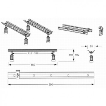 Nogi do wanny Ideal Standard- sanitbuy.pl