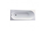 Ванна прямоугольная Villeroy&Boch Oberon, 160x75 cm с ножками, Quaryl, белый Alpin