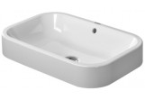 Раковина накладная на столешницу, Duravit Happy D. 60 cm, bezotworowa, Белый Alpin