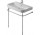Стеллаж для раковин 231865, Duravit Happy D., +50 mm
