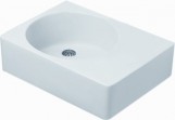 Раковина wiszaca, Duravit Scola, 61,5x46 cm, komora с левой стороны, 1-отверстный, Белый Alpin