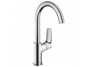 Смеситель для раковины 210, DN 15, Hansgrohe Logis z поворотный изливом i zestawem odpływowym