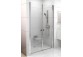 Drzwi prysznicowe dwuelementowe CSDL2 90 Ravak Chrome, satyna + transparent- sanitbuy.pl