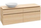 Шкафчик для раковины Villeroy&Boch Legato, 1200x550x500 mm, Белый Мат., miejsce na umywalkę с левой стороны, светильники LED
