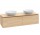 Шкафчик для раковины Villeroy&Boch Legato, 1400x380x500 mm, Белый Мат., miejsce pod dwie Umywalki, светильники LED