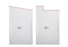 Поддон Novellini Custom ultracienki 120x80 cm, высота 3,5 cm, акриловый z możliwością docinania, белый