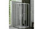 Кабина полукруглая Sanswiss top- Line ter 80x80 cm, глянец, стекло прозрачное