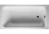 Ванна Duravit D-Code прямоугольная 150x75 cm для панелей, перелив przy stopach, белая