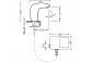смеситель для раковины электронная Class - Tres stojąca без пробки , со смесителем- sanitbuy.pl