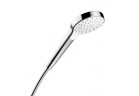 Лейка/ Душевая головка Hansgrohe Croma Select S 1 jet, DN 15, EcoSmart 9 l/min, wielkość 110 mm, белый/хром