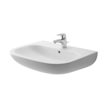 Umywalka Duravit D-Code 600x500 mm z jednym na baterię- sanitbuy.pl