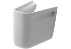 Полупьедестал для раковины Duravit D-Code белый
