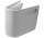 Полупьедестал для раковины Duravit D-Code белый
