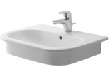 Umywalka Duravit D-Code 545x435 mm blatowa z otworem na baterię- sanitbuy.pl