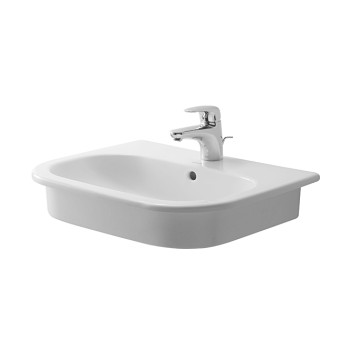 Umywalka Duravit D-Code 545x435 mm blatowa z otworem na baterię- sanitbuy.pl