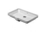 Раковина в столешнице Duravit 2nd Floor 52,5x35 cm, без отверстия под смеситель, белая