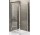 Перегородка для душа Novellini Kuadra F 69-72 cm, profil хром, стекло прозрачные