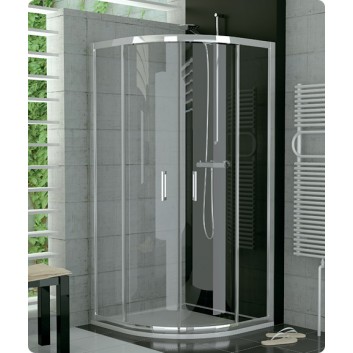 кaбинa квaдpaтнaя 90 cm z paздвижныe drzwiami Ronal Pur Light S, глянeц- sanitbuy.pl