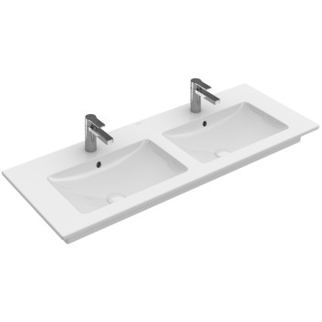 Раковина с тумбой Villeroy & Boch Subway 2.0 двойная 1300x470 mm- sanitbuy.pl