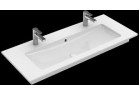 Раковина с тумбой Villeroy & Boch Venticello 100x50 cm z dwoma otworami na Baterie z CeramicPlus
