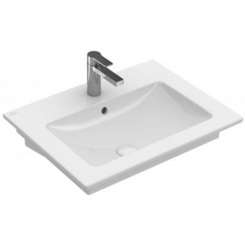 Раковина с тумбой Villeroy & Boch Subway 2.0 двойная 1300x470 mm- sanitbuy.pl